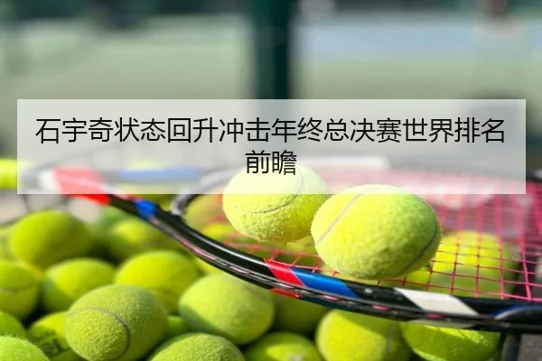 石宇奇状态回升冲击年终总决赛世界排名前瞻